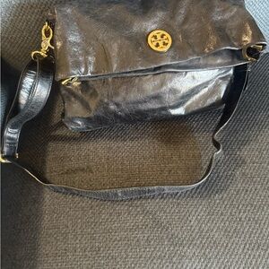 Tory Burch Black Leather Crossbody Bag